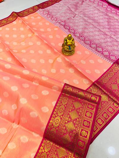 Tissue Coin By Kasmora Weaving Silk Festive Wear Saree Collection